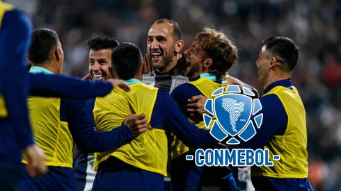 Jugadores de Alianza Lima celebrando.