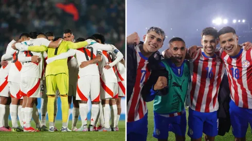 Selección Peruana y Paraguay.
