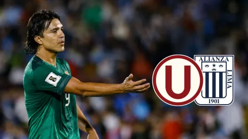 Marcelo Martins Moreno con camiseta de Bolivia.