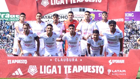 Ayacucho FC, en uno de sus últimos partidos en Liga 1.