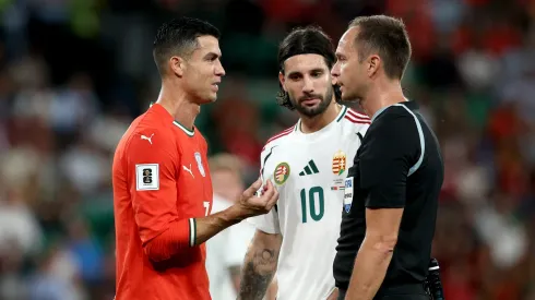 Cristiano Ronaldo y Dominik Szoboszlai, goleadores del partido.