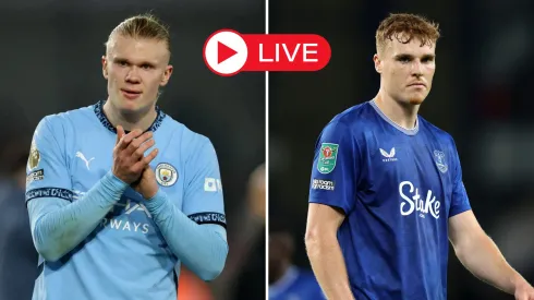 Erling Haaland y Jake O'Brien.