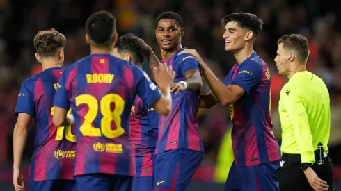 Barcelona llenó de goles al Olympiacos.