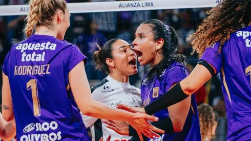 Alianza Lima le ganó el primer set a Fluminense.