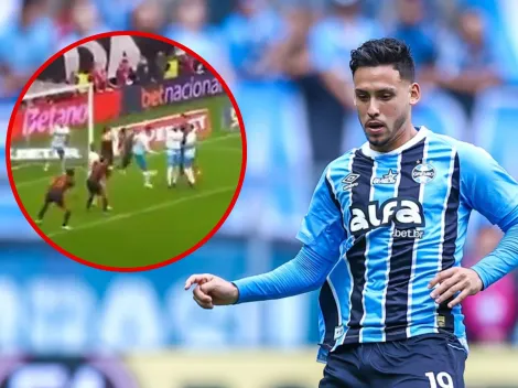 El error defensivo de Erick Noriega en el 1-0 de Corinthians ante Gremio por el Brasileirao