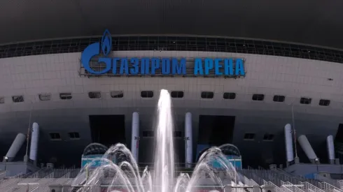 Gazprom Arena, de San Petersburgo, sede del amistoso.