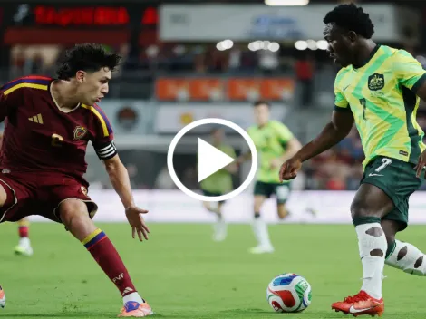 Con un gol de Jesús Ramírez, Venezuela le ganó bien a Australia en un amistoso internacional