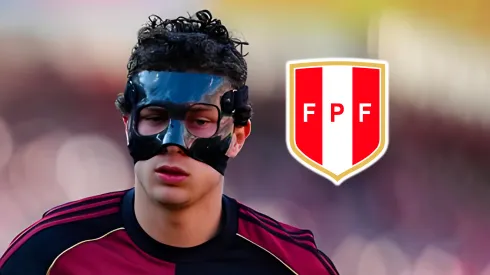 Fabrio Gruber y la Selección Peruana.