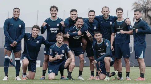 Jugadores de Alianza Lima.