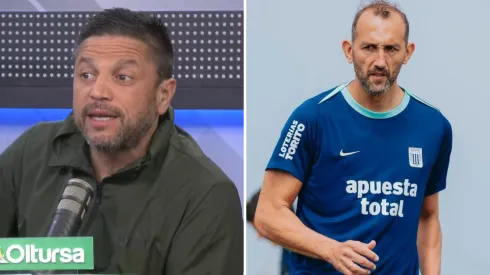 Pedro García sacó las garras por Hernán Barcos.