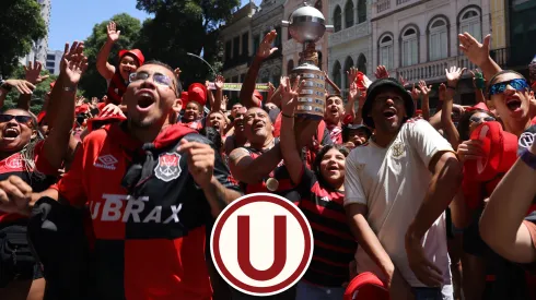 Hinchas de Flamengo.