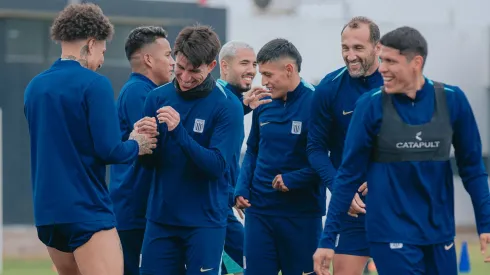 Jugadores de Alianza Lima.