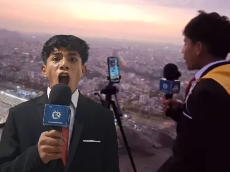 La historia de Pol Deportes el joven que narró la final de la Libertadores desde un cerro