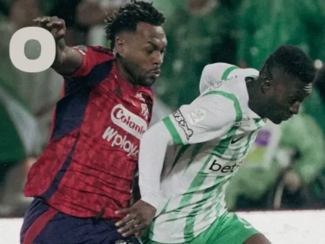 Nacional 1-0 Medellín EN VIVO Y GRATIS por la Liga BetPlay: entretiempo