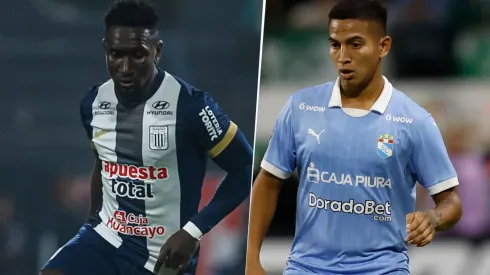 Eryc Castillo y Martín Távara, figuras de Alianza Lima y Sporting Cristal.