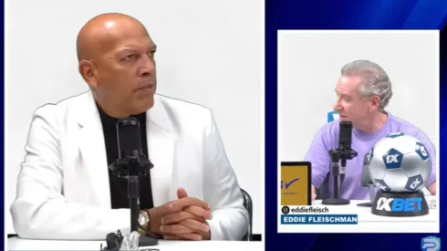 Roberto Mosquera en una entrevista con Eddie Fleischman.