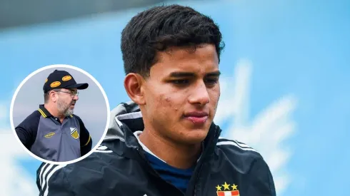 Jhilmar Lora y Enderson Moreira.