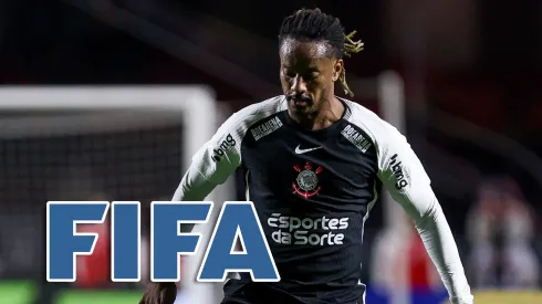 André Carrillo en Corinthians.