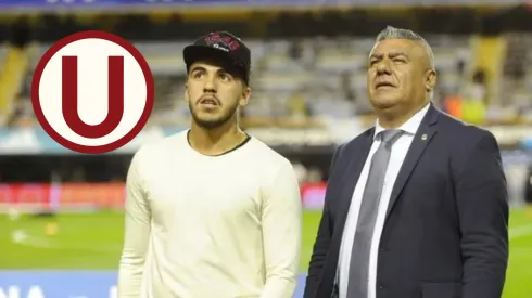 Iván Tapia junto al 'Chiqui' Tapia