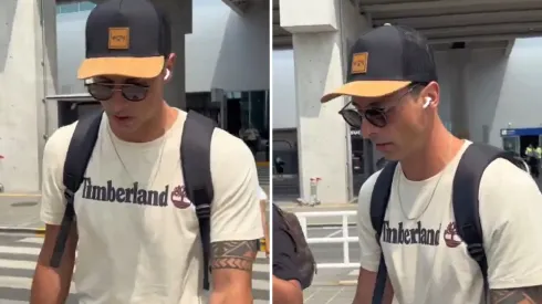 Sebastián Britos regresó a Lima y sorprendió con mensaje a Universitario.