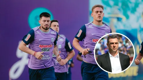 Alan Cantero, Federico Girotti y Pablo Guede.