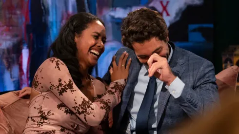 Rachel Nance and Joey Graziadei in "The Bachelor"