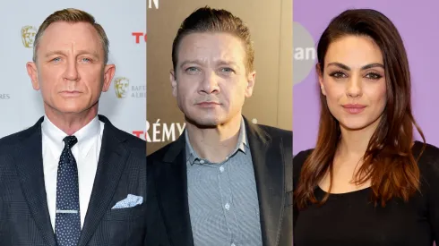 Daniel Craig, Jeremy Renner and Mila Kunis