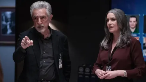 Joe Mantegna and Paget Brewster in "Criminal Minds: Evolution".