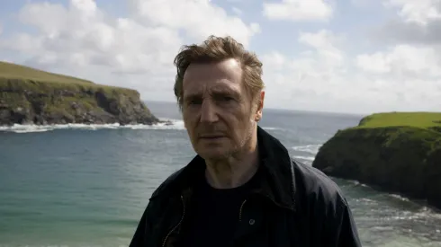 Liam Neeson in "In the Land of Saints and Sinners".