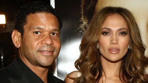 Benny Medina and Jennifer Lopez arrive at the premiere of Paramount's "The Curious Case Of Benjamin Button" held at Mann's Village Theatre on Decemeber 8, 2008 in Westwood, California.