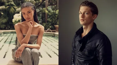 India Amarteifio and Damian Hardung.