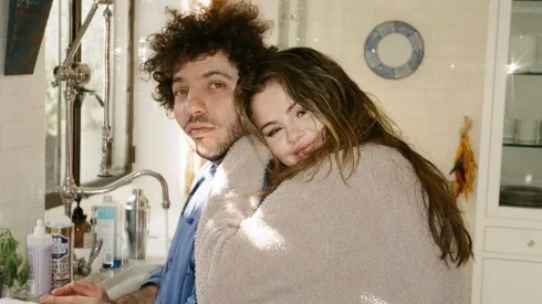 Selena Gomez and Benny Blanco in 2024.