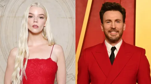Anya Taylor-Joy attends the Christian Dior Haute Couture Spring/Summer 2024 show — Chris Evans attends the 2024 Vanity Fair Oscar Party.
