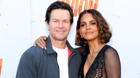Mark Wahlberg and Halle Berry attend the Los Angeles Premiere of Netflix's "The Union" at The Egyptian Theatre Hollywood on August 12, 2024.