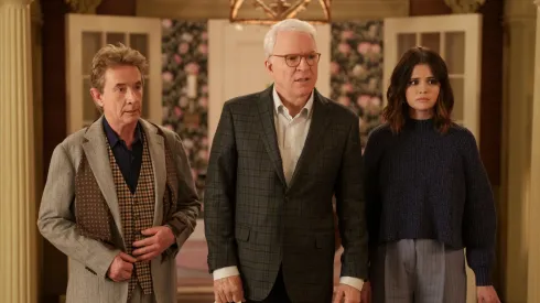Steve Martin, Martin Short and Selena Gomez in "Only Murders in the Building".