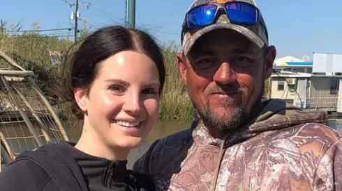 Lana del Rey and Jeremy Dufrene in 2024.