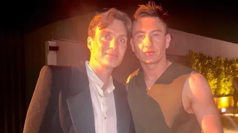 Barry Keoghan re-shares photos with Cillian Murphy in August 2024.