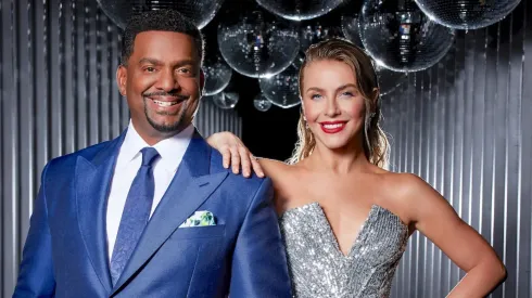 Alfonso Ribeiro and Julianne Hough.