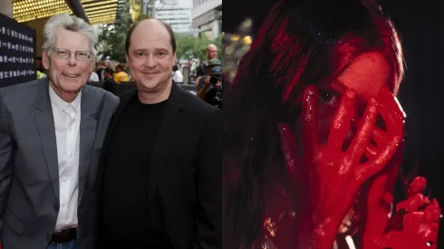 Stephen King, Mike Flanagan and Sissy Spacek.