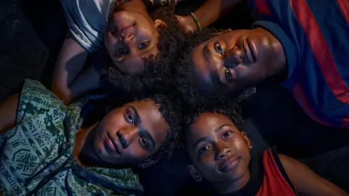 Patrick Congo, Wendy Queiroz, Samuel Silva and Andrei Marques in "Children of the Church Steps".