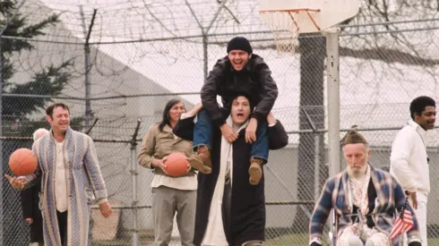 Jack Nicholson, Peter Brocco, Josip Elic, Nathan George, and Will Sampson in One Flew Over the Cuckoo's Nest