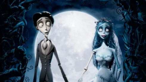 Johnny Depp and Helena Bonham Carter in Corpse Bride (2005)