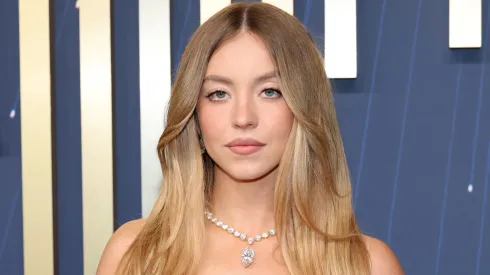 Sydney Sweeney attends the 77th Primetime Emmy Awards in 2025.