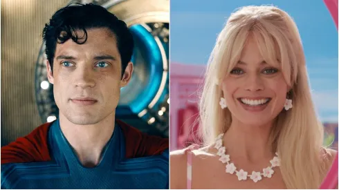 David Corenswet in Superman – Margot Robbie in Barbie.