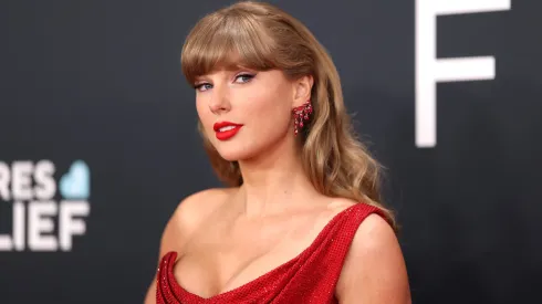 Taylor Swift attends the 67th Annual GRAMMY Awards in 2025.