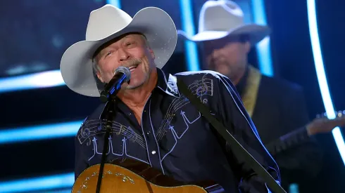 Alan Jackson performs onstage during the 2022 CMT Artists of the Year.