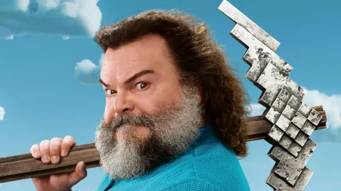 Jack Black in "Minecraft."