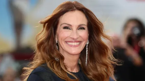 Julia Roberts attends the "After The Hunt" red carpet during the 82nd Venice International Film Festival on August 29, 2025 in Venice, Italy. (Photo by Andreas Rentz/Getty Images)