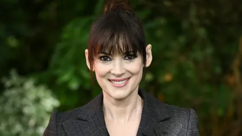 Winona Ryder attends the London photocall of "Beetlejuice Beetlejuice".