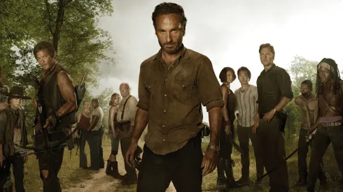 The cast of "The Walking Dead."